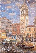 Maurice Prendergast Santa Maria Formosa Venice France oil painting artist
